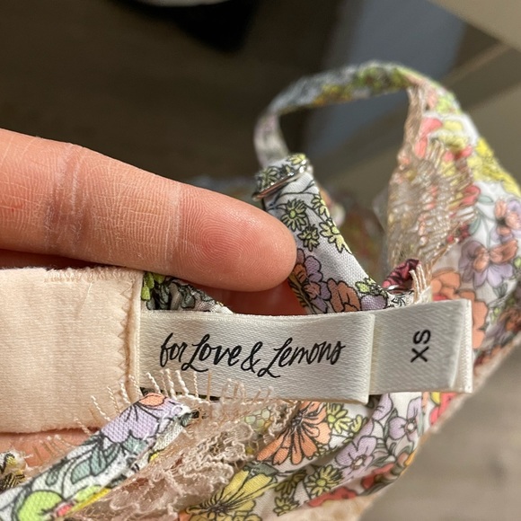 For Love and Lemons Esme Mini Dress Sz XS & S EUC - Picture 10 of 11